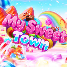 My Sweet Town gameplay showing candy city building